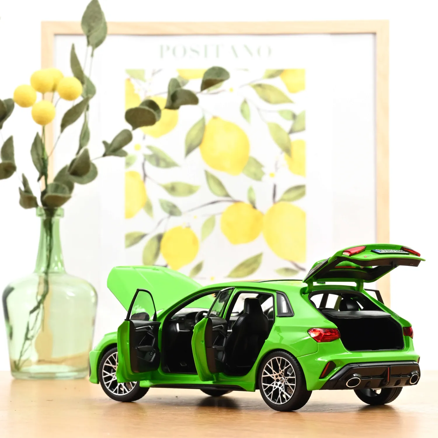 Norev Audi RS 3 Sportback 2025 voiture miniature 1/18 vert