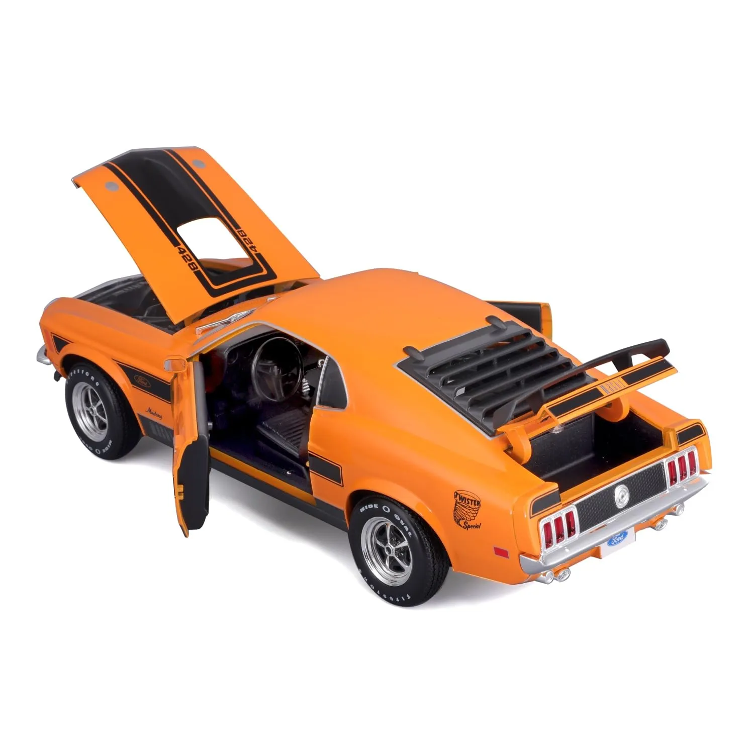 Maisto M31453O Ford Mustang Mach 1 1970 orange 1:18