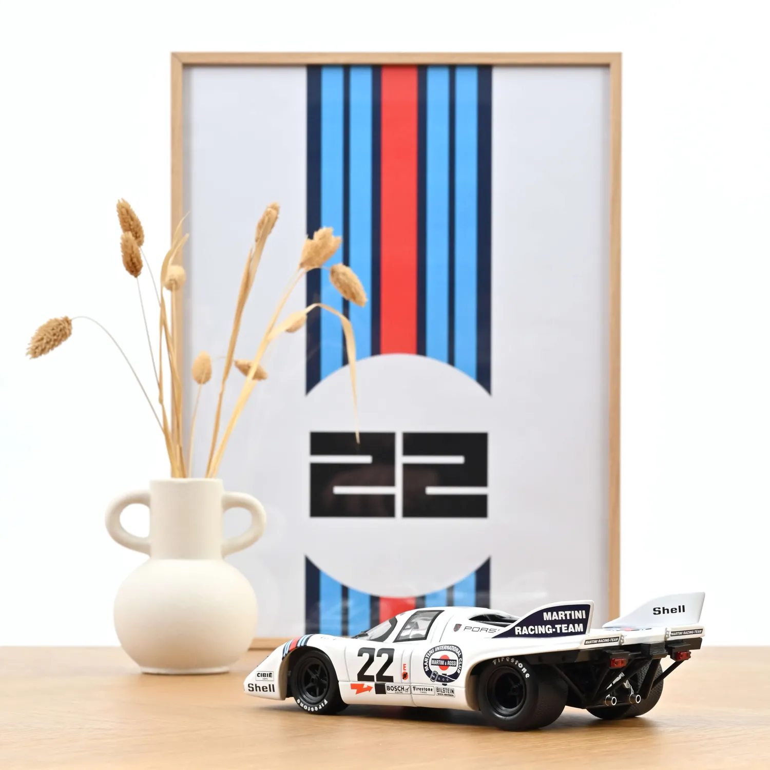 Norev Porsche 917K 1971 Le Mans Marko Lennep miniature 1/18 Martini