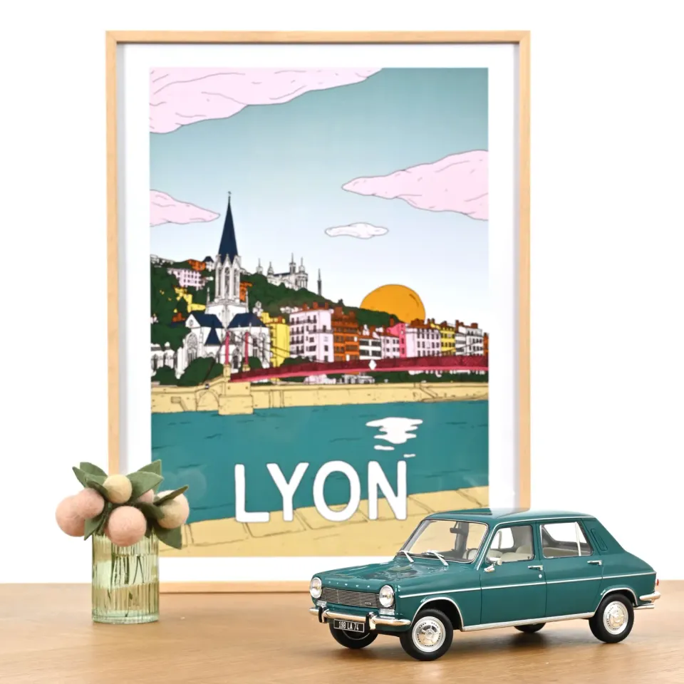 Norev Simca 1100 GLS 1968 miniature 1/18 vert borodine