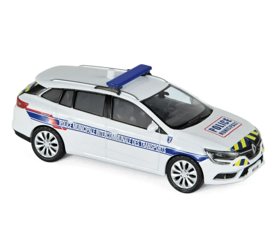 Norev Renault Mégane Sport Tourer 2016 miniature 1/43 police