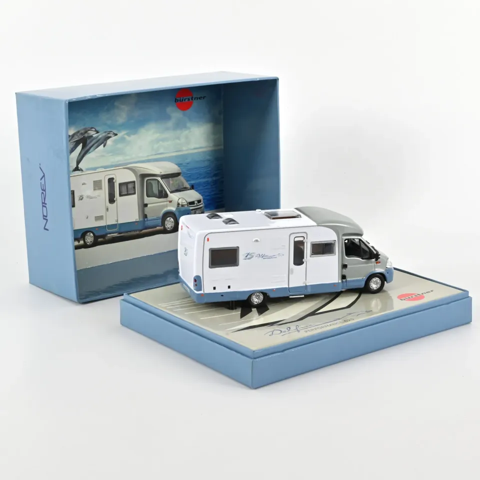 Norev Renault Bürstner Delfin Performance 625 miniature 1/43 camping-car