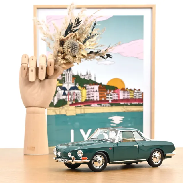 Norev VW Karmann Ghia 1500 1963 miniature 1/18 vert