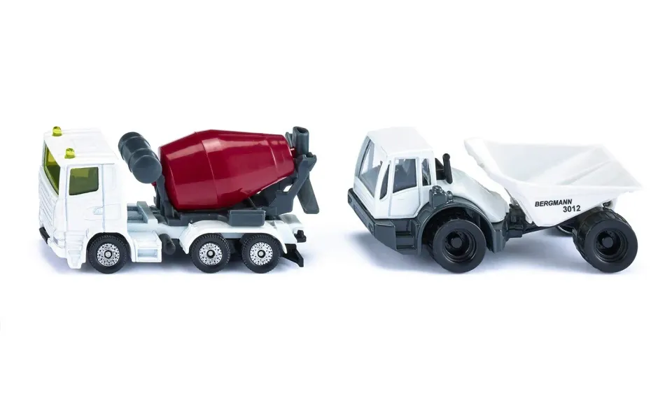 SIKU Super 1692 coffret chantier miniatures dumper toupie 1:87