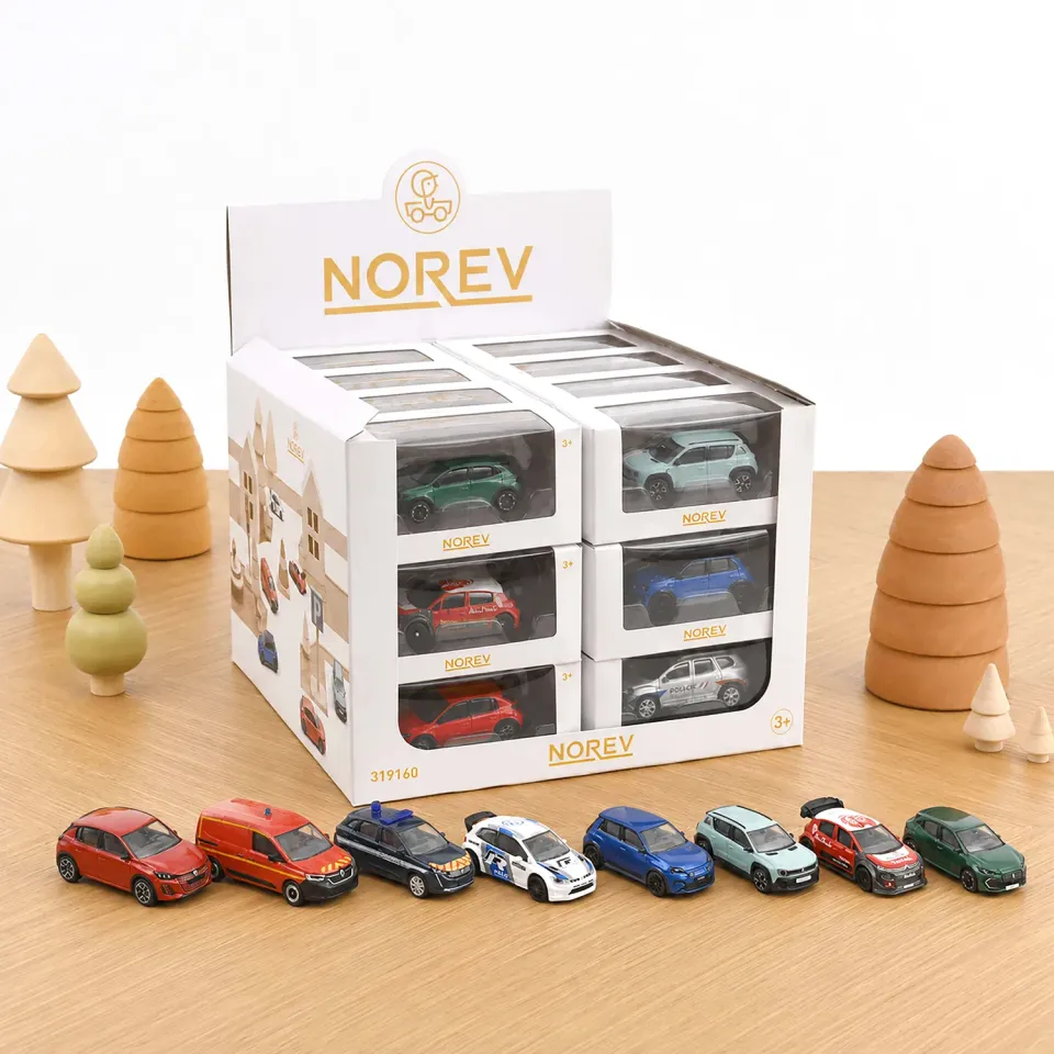 Norev Multigam Display 36 pcs miniature 1/64 Assorti