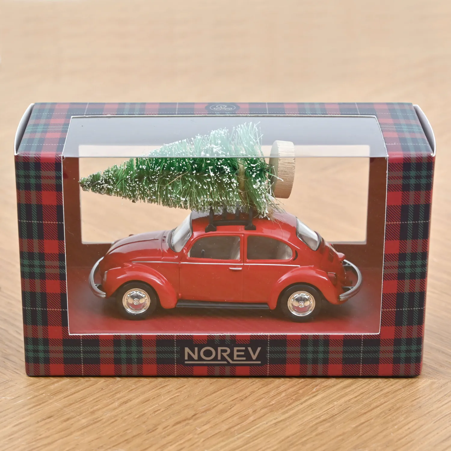 Norev VW Coccinelle 1973 Jet-car 1/43 rouge Noël