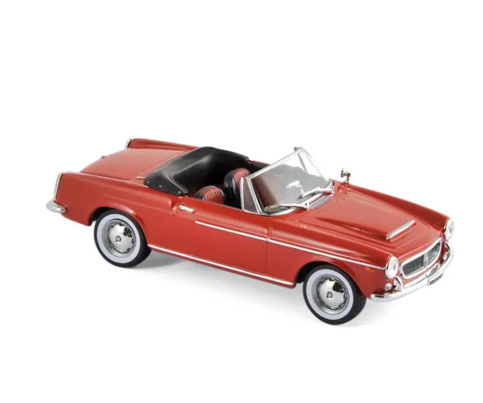 Norev Fiat 1200 Spider 1959 miniature 1/43 rouge