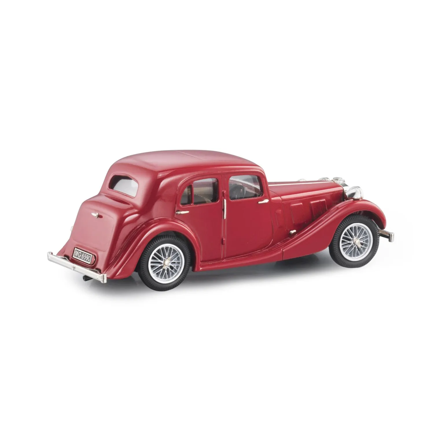 Brooklin LDM MG VA 1937 voiture miniature rouge
