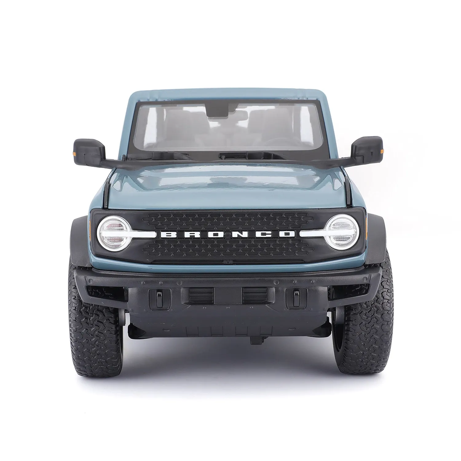 Bburago Ford Bronco miniature 1/18 bleu métal