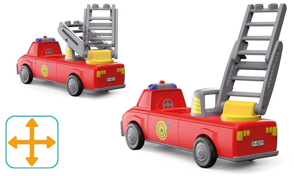 Toddys Siku 0124 Harry Helpy camion jouet rouge