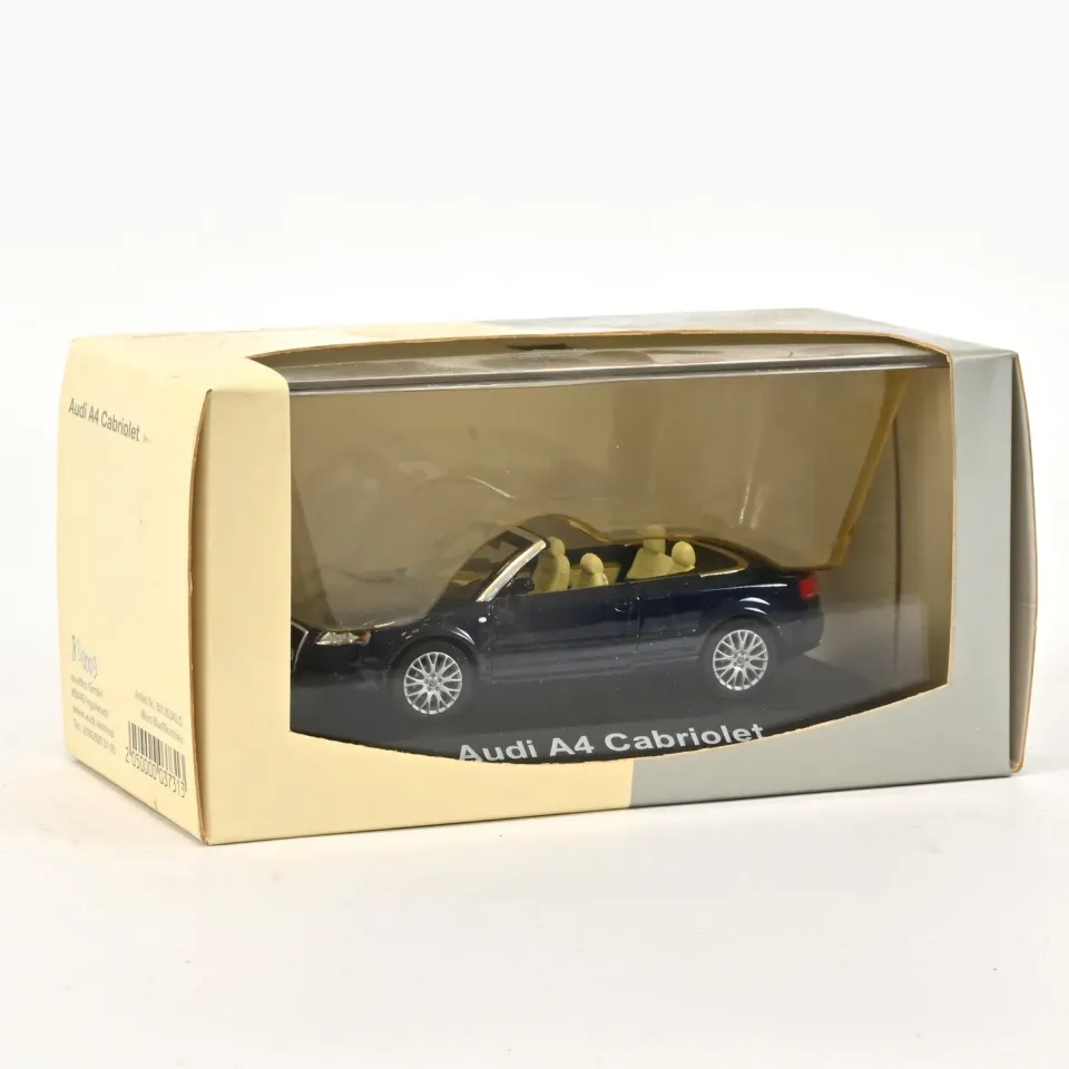 Norev Audi A4 Cabriolet 2006 1/43 Miniature Bleu