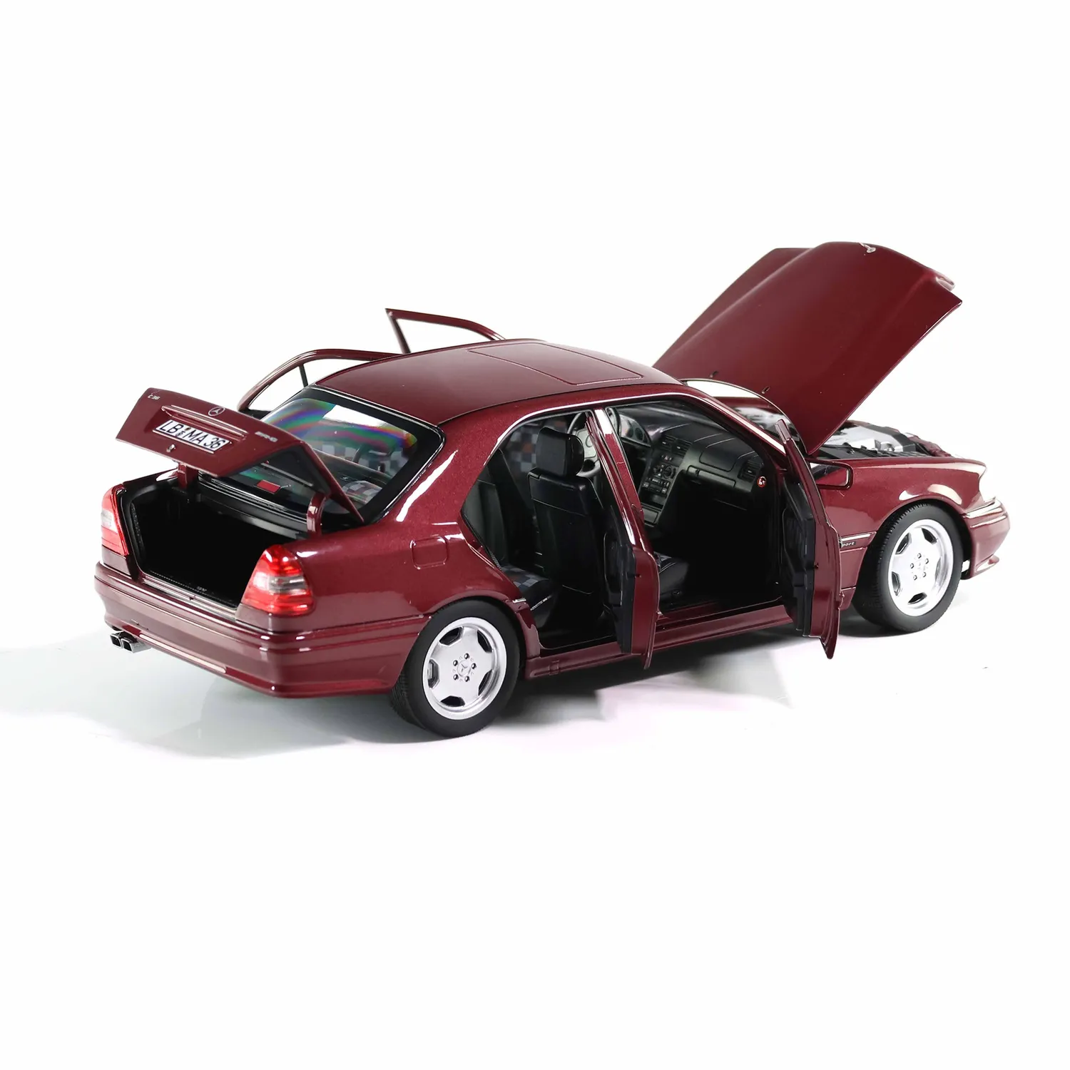 Norev Mercedes C36 AMG 1993 voiture miniature 1/18 rouge