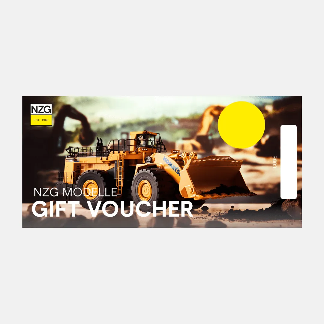 NZG carte cadeau physique 50 € motif voiture