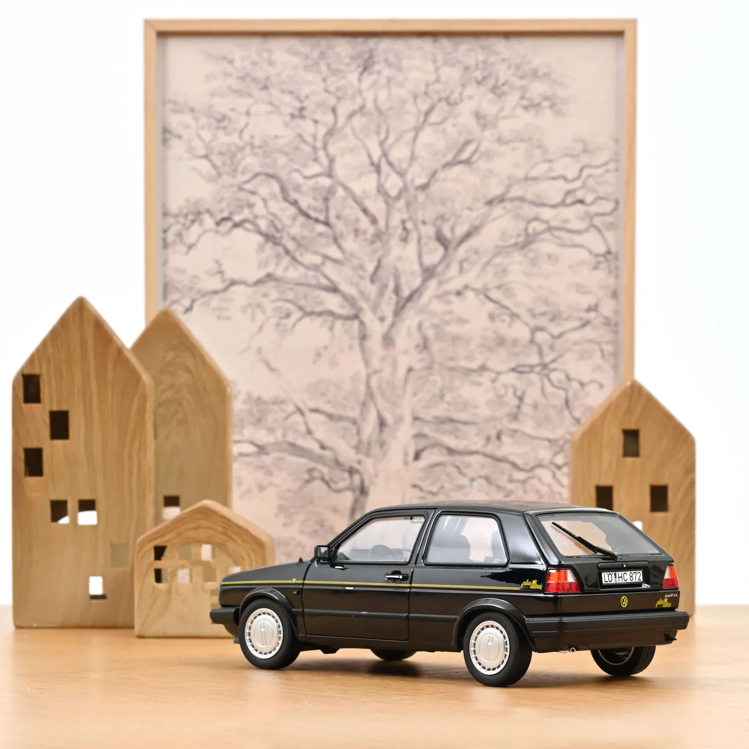 Norev VW Golf Plus Ultra 1990 miniature 1/18 noir 300 pcs