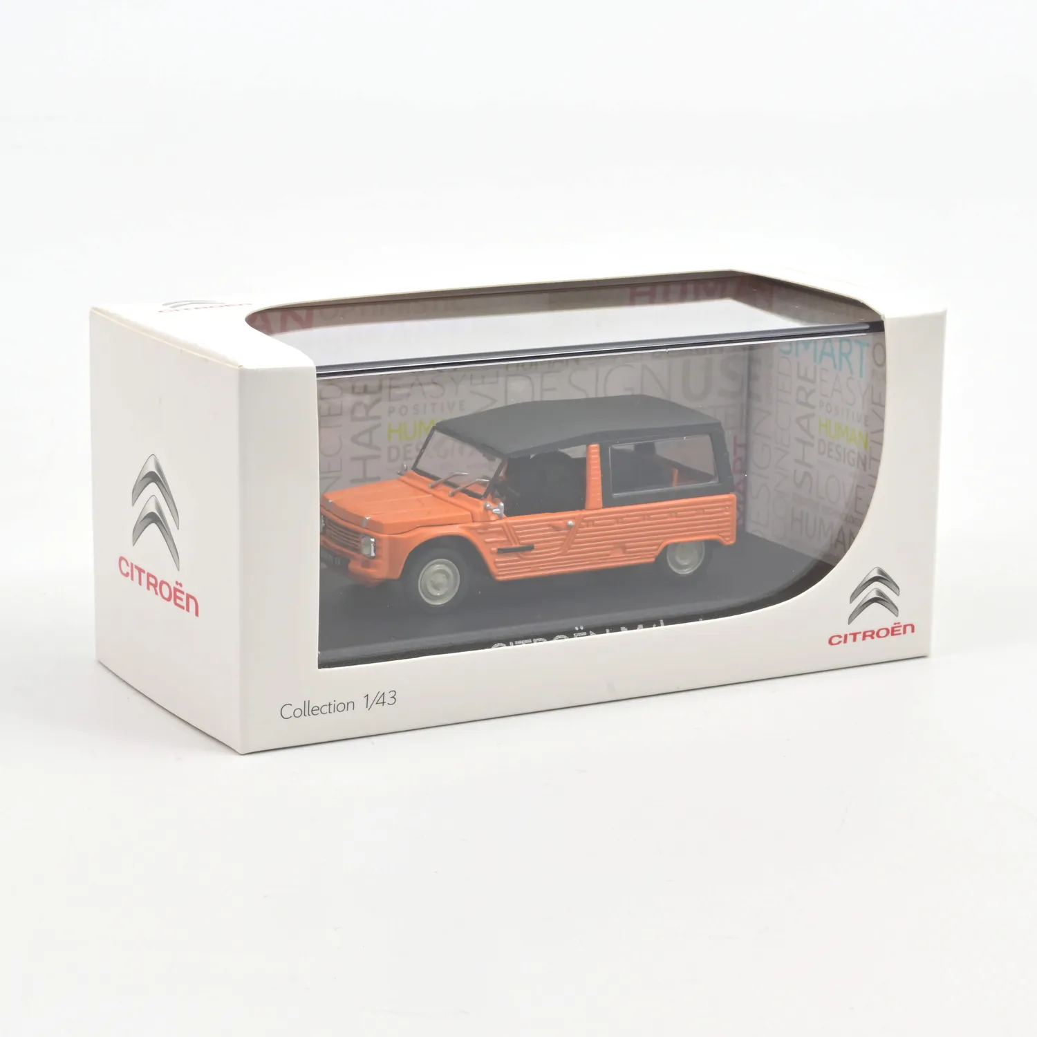 Norev Citroën Méhari 1978 miniature 1/43 orange Kirghiz