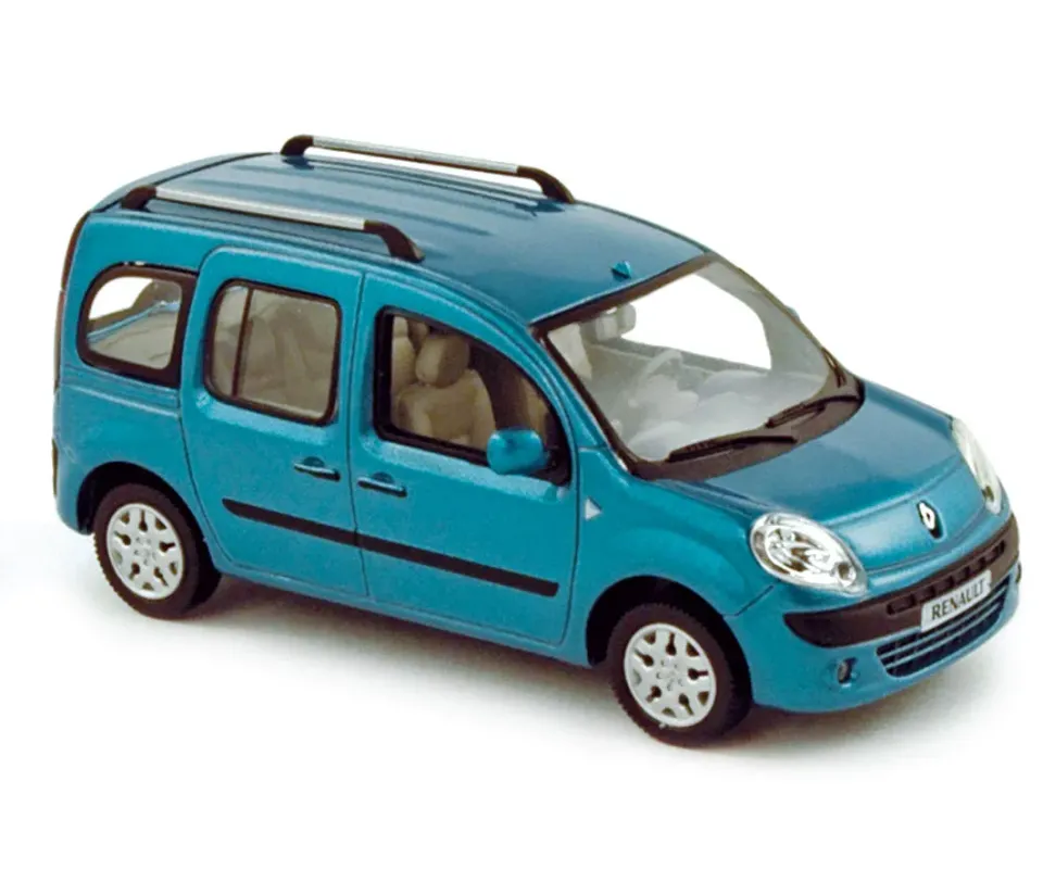 Norev Renault Kangoo 2008 miniature 1/43 bleu menthe