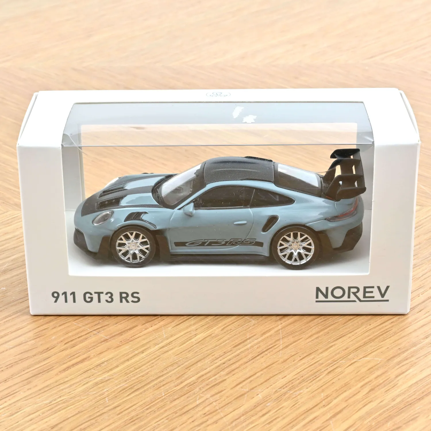 Norev Porsche 911 GT3 RS 2022 Jet-car 1/43 bleu Meissen