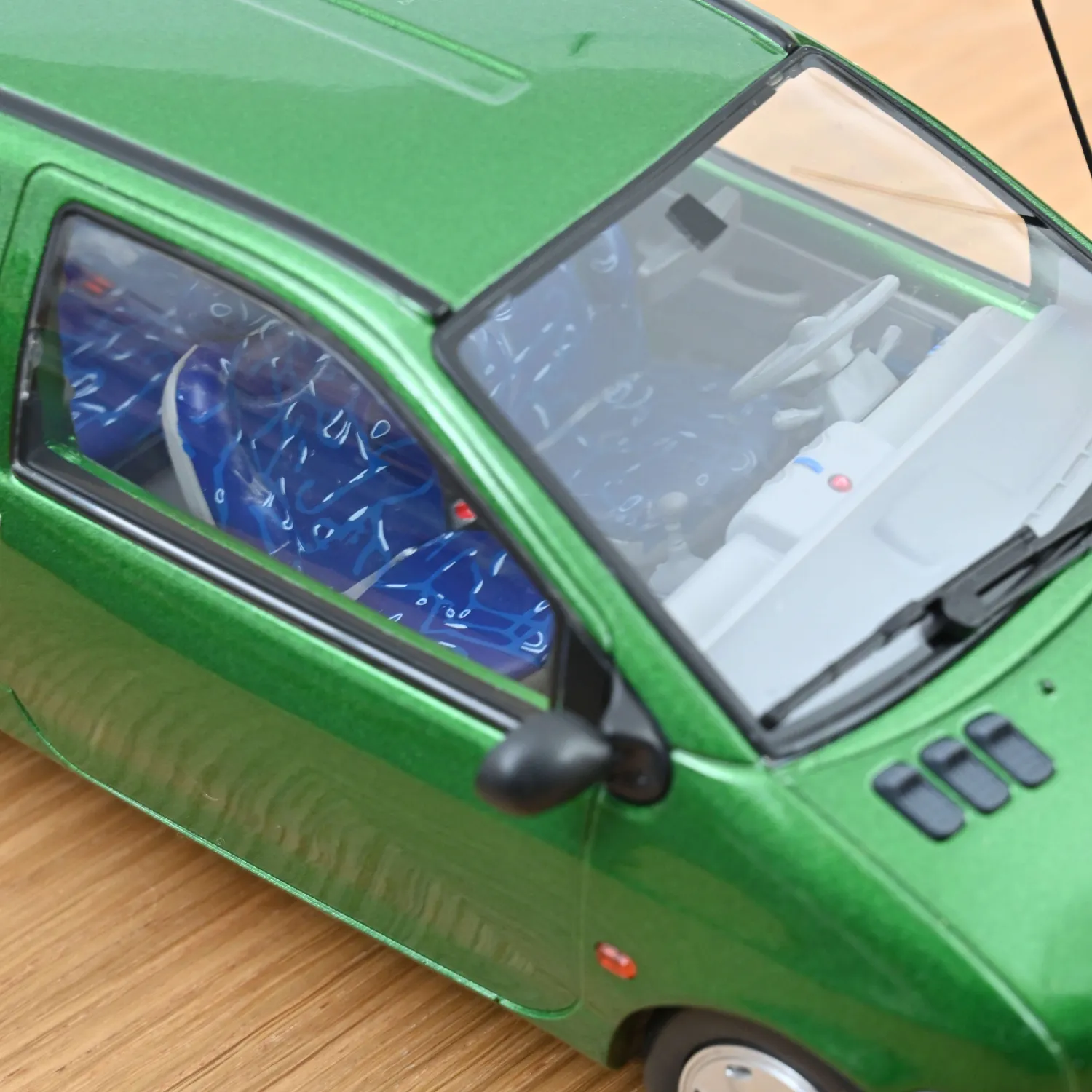 Norev Renault Twingo 1996 miniature 1/18 vert luzerne