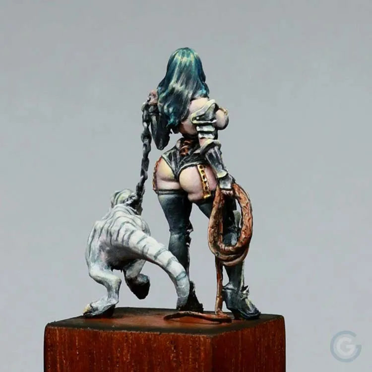 Graphigaut Studio DominaTrex 35mm figurine résine non peinte