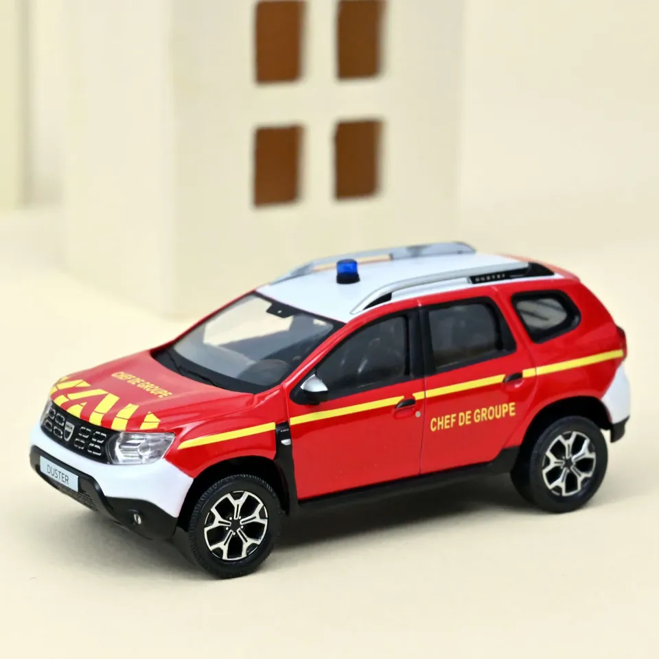 Norev Dacia Duster 2018 Pompiers Chef de Groupe miniature 1/43