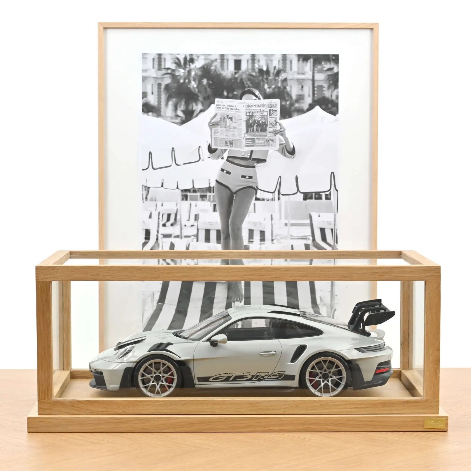 Norev Porsche 911 GT3 RS 2022 miniature 1/12 argent GT