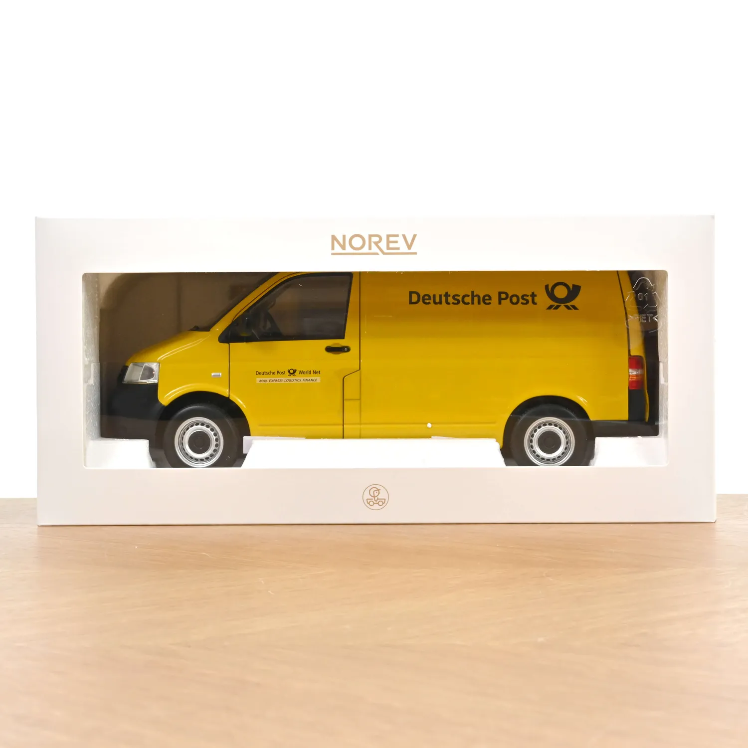 Norev VW Transporter 2003 miniature 1/18 Poste