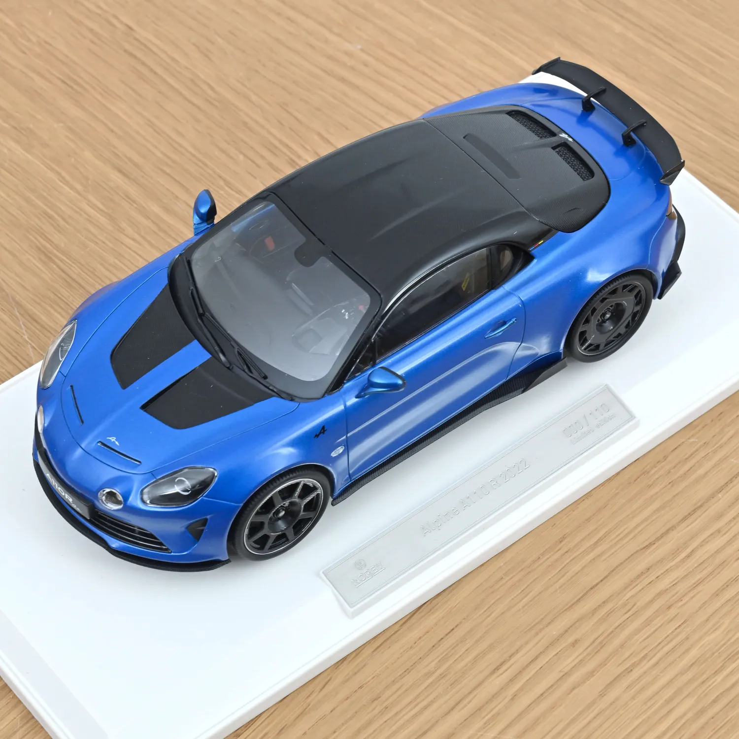 Norev Alpine A110 R Alonso 2022 miniature 1/18 bleue