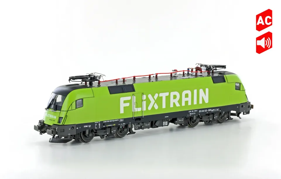 Jägerndorfer Taurus BR 182 505 locomotive électrique AC Sound Flixtrain