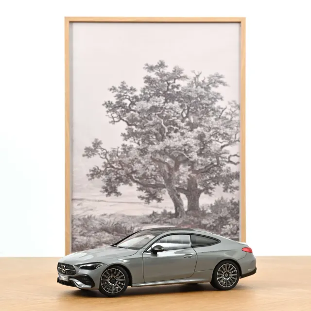 Norev Mercedes CLE Coupé 2024 miniature 1/18 gris 200pcs