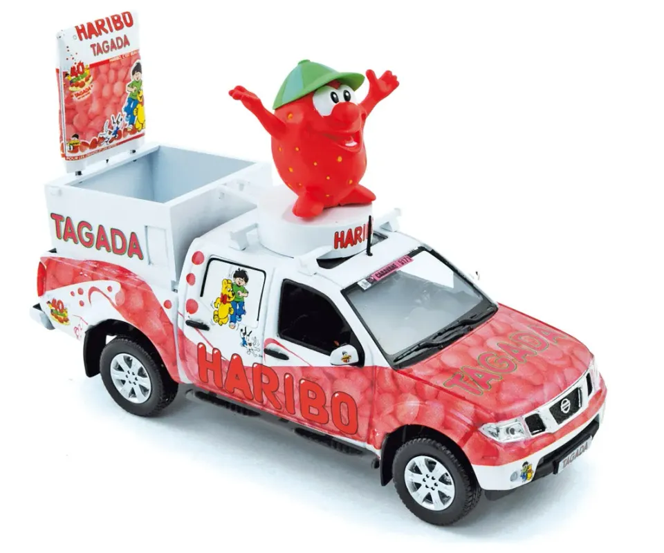 Norev Nissan Navara Haribo miniature 1/43 pick-up Tour de France
