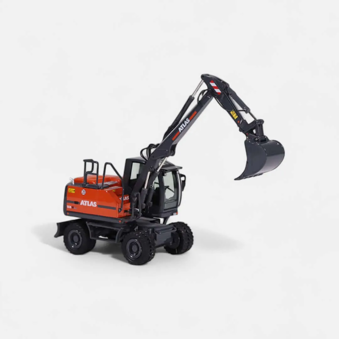 NZG Atlas 155W pelle sur pneus 1/50 flèche articulée