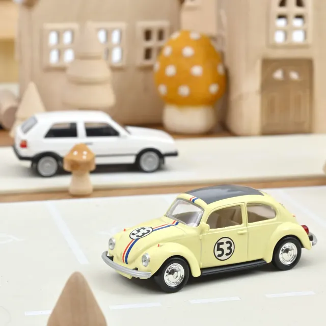 Norev Jet-car Volkswagen Coccinelle 1973 n°53 miniature 1/43 cinéma