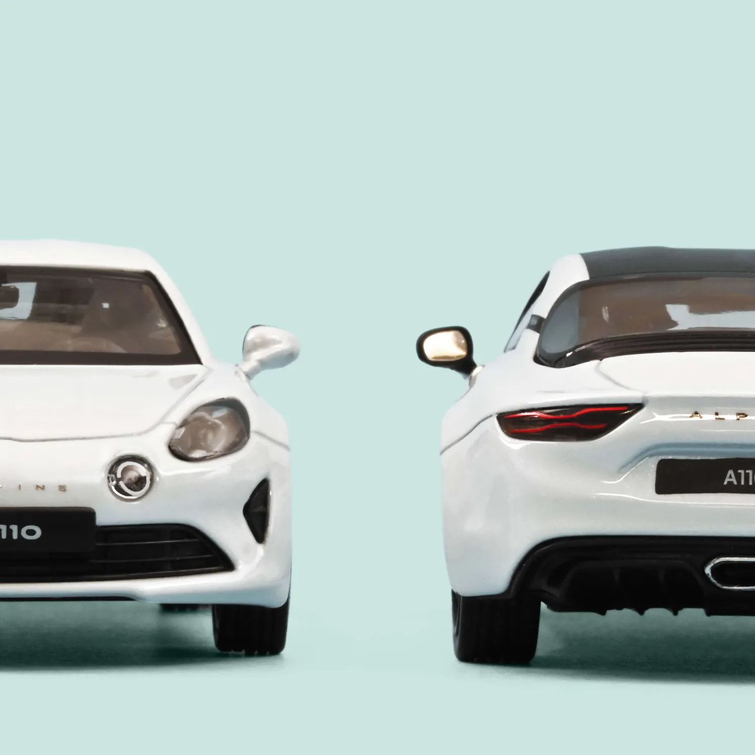 Norev Alpine A110 Pure A110 S coffret 1/43 blanc 2 modèles