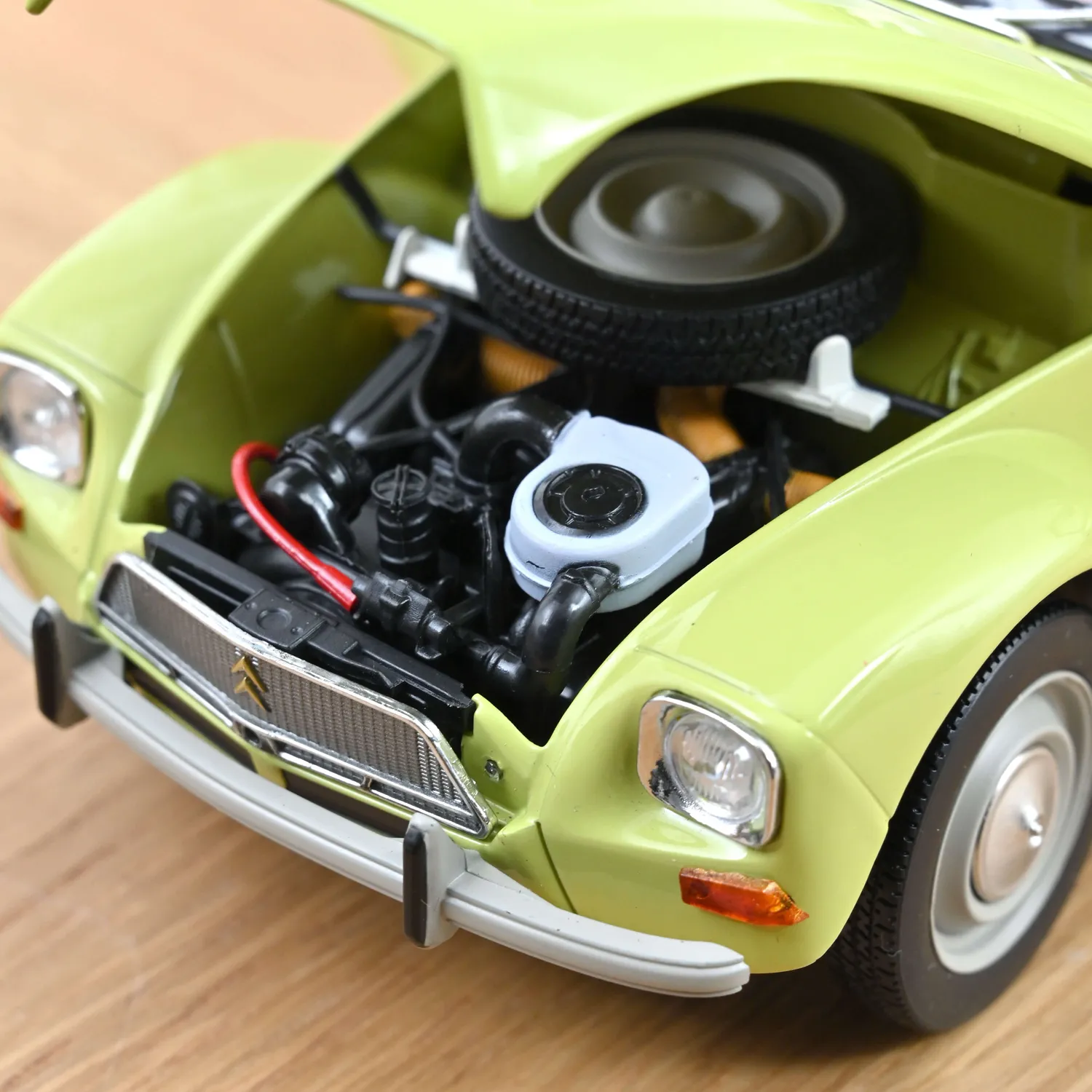 Norev Citroën Dyane 6 1970 miniature 1/18 jaune