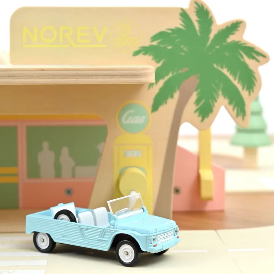 Norev Jet-car Citroën Méhari 1978 jouet 1/43 bleu clair