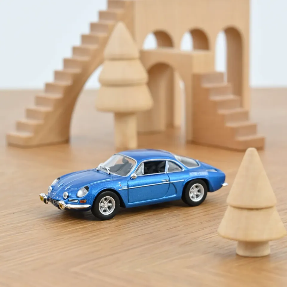 Norev Alpine A110 1600 S 1973 miniature 1/43 bleu alpin