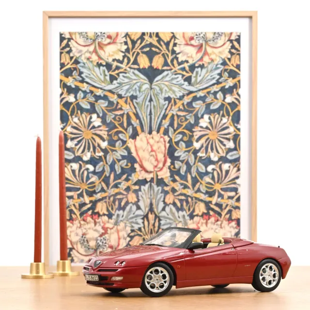 Norev Alfa Romeo Spider 1999 miniature 1/18 rouge proteo