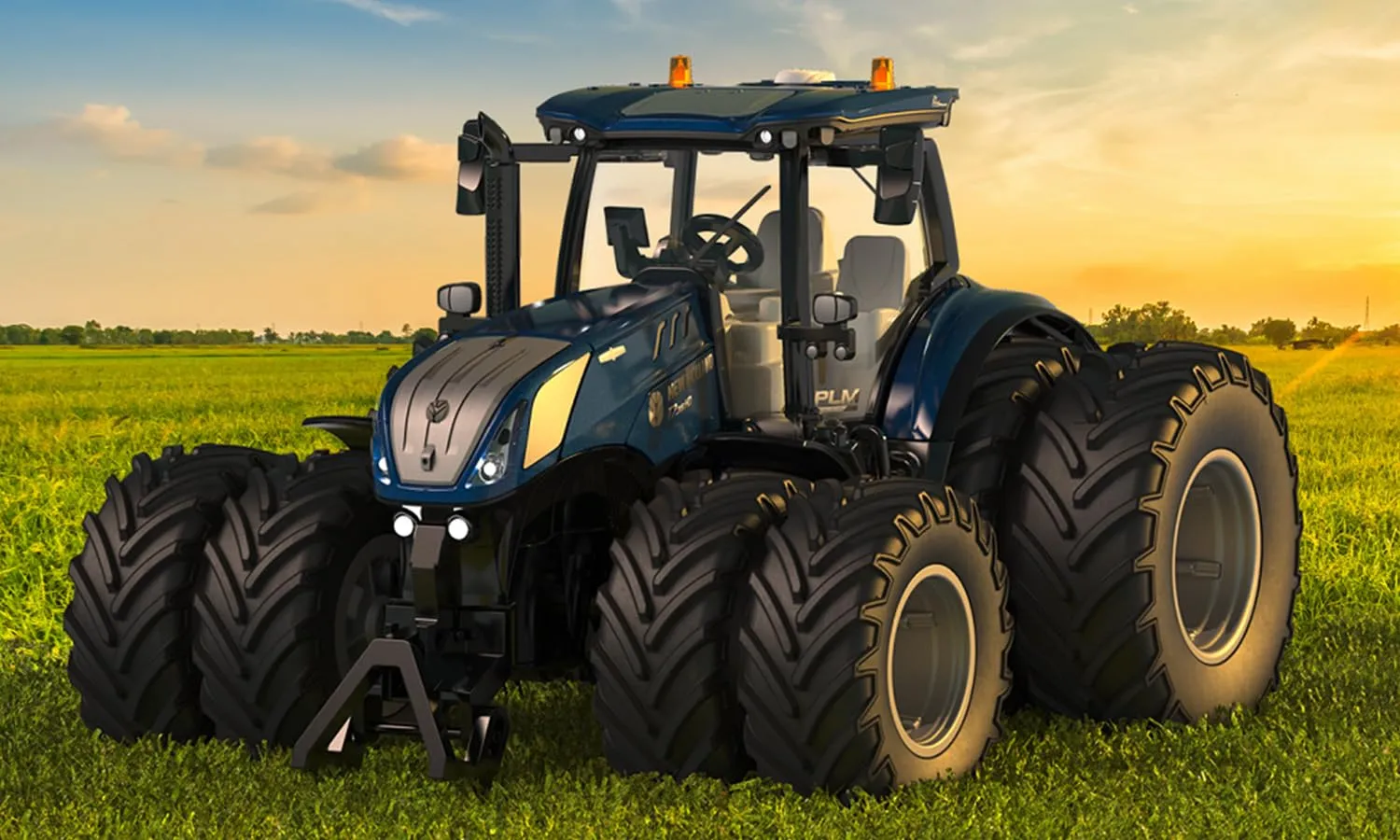 Siku Control New Holland T7.315 tracteur sans télécommande Bluetooth