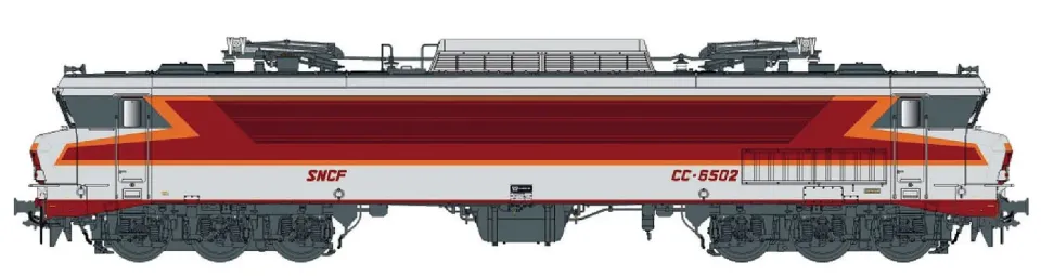 MINIS CC 6502 locomotive électrique SNCF Arzens AC Ep VI