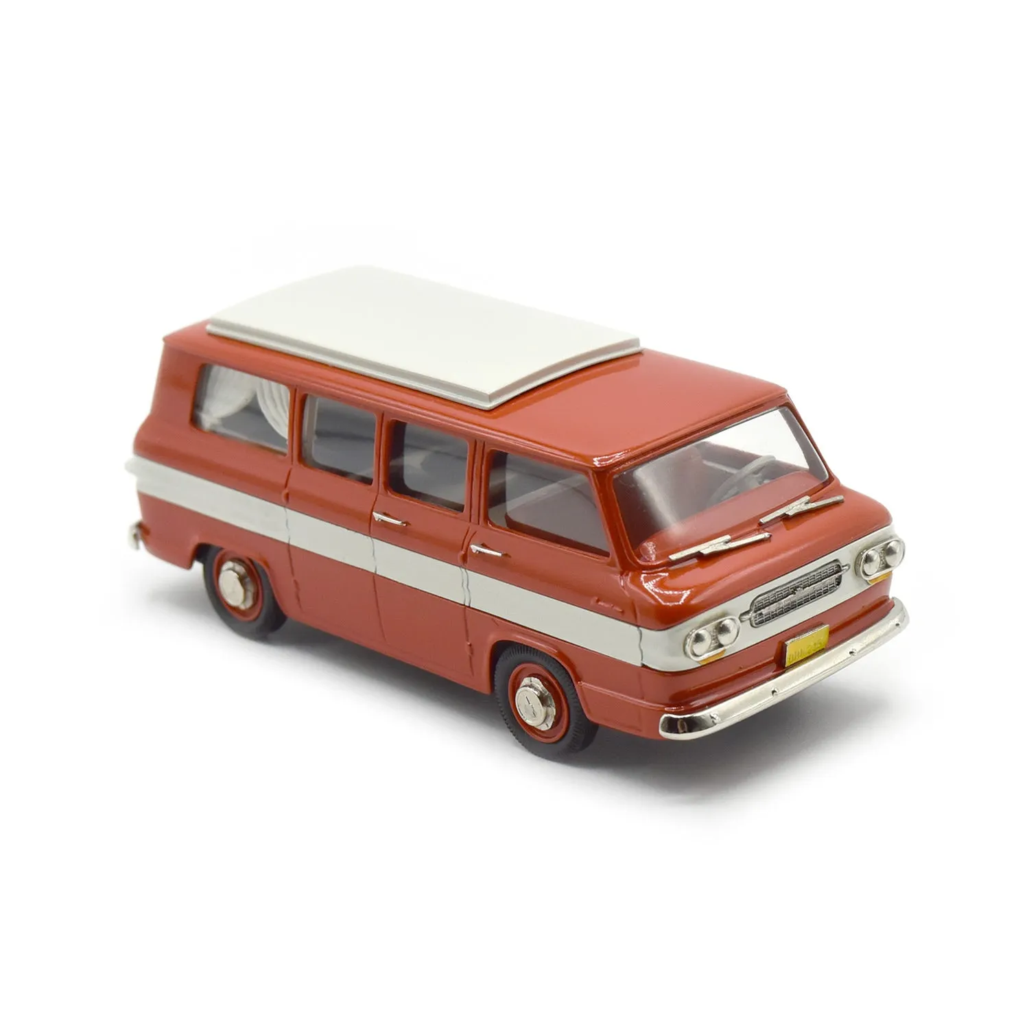 Brooklin BRK Chevrolet Corvair Greenbrier Camper miniature rouge