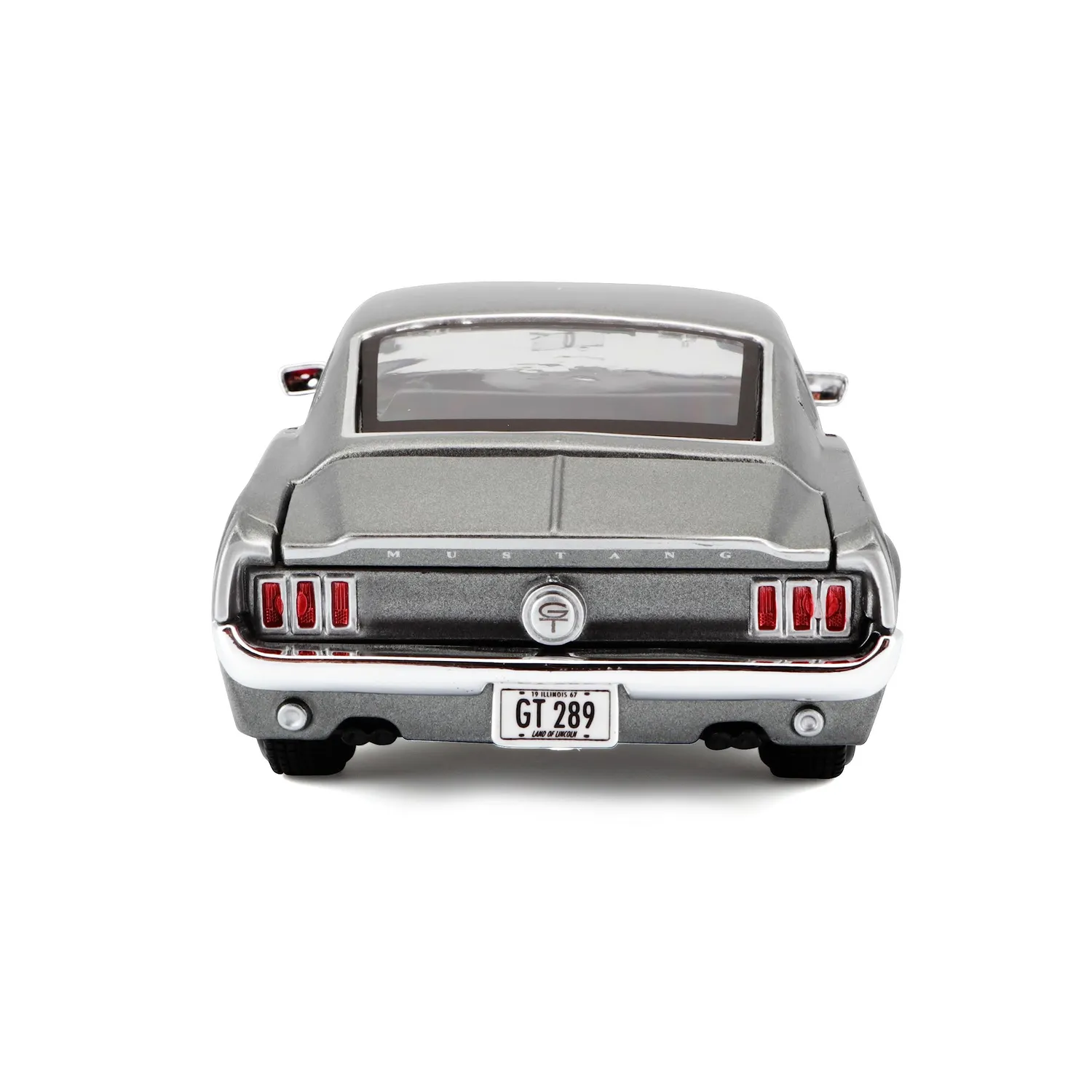 Maisto Ford Mustang GT 1967 miniature 1/24 rouge 31260