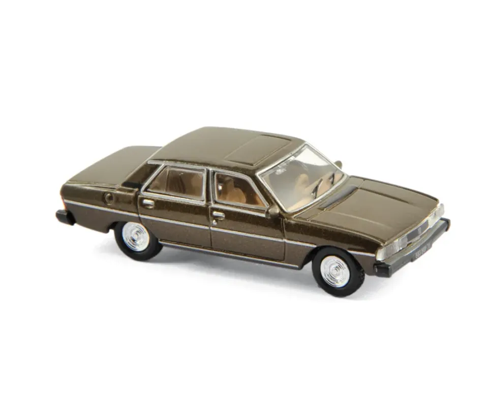 Norev Peugeot 604 SL 1976 voiture miniature 1/87 marron
