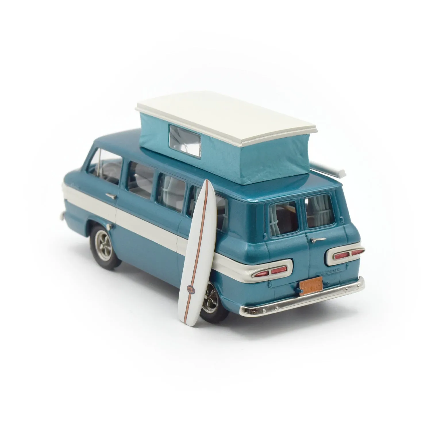 Brooklin Collection Chevrolet Corvair Greenbrier 1962 miniature camper turquoise