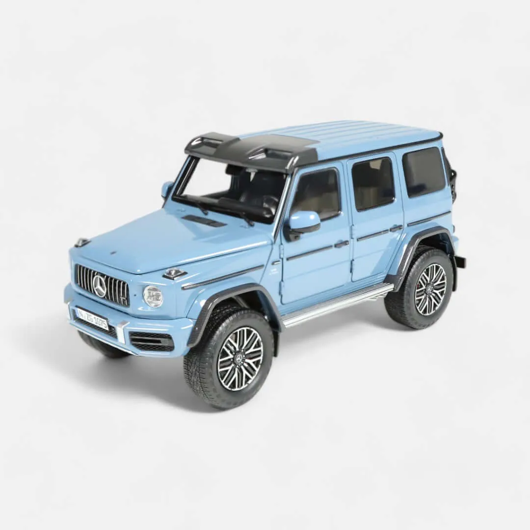 NZG Mercedes-AMG G 63 4x4² voiture miniature 1:18 platine