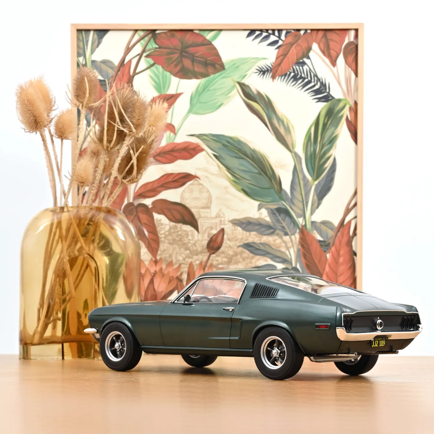 Norev Ford Mustang Fastback 1968 miniature 1/12 vert Bullitt
