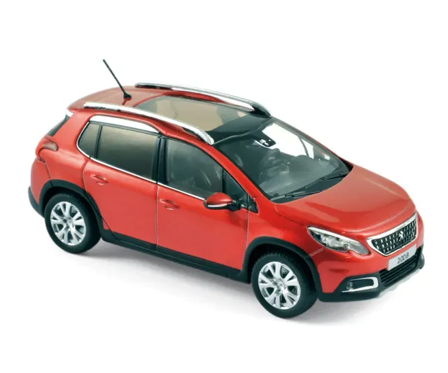 Norev Peugeot 2008 2016 voiture miniature rouge ultime 1/43