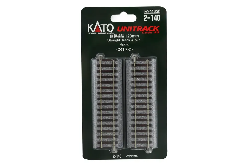 MINIS 123 mm rail droit 4 pièces N 9 mm