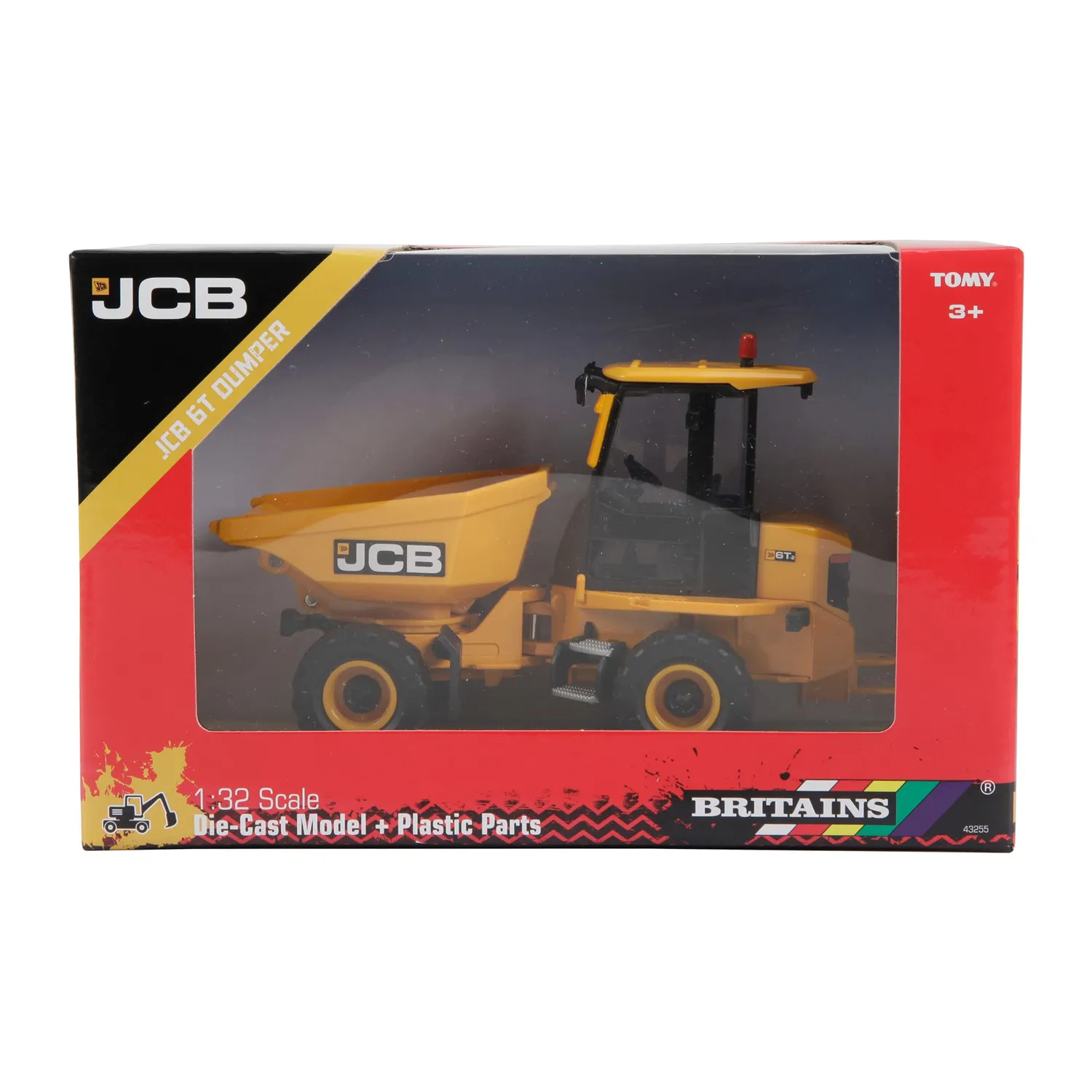 Britains JCB 6T tombereau miniature 1/32 benne basculante