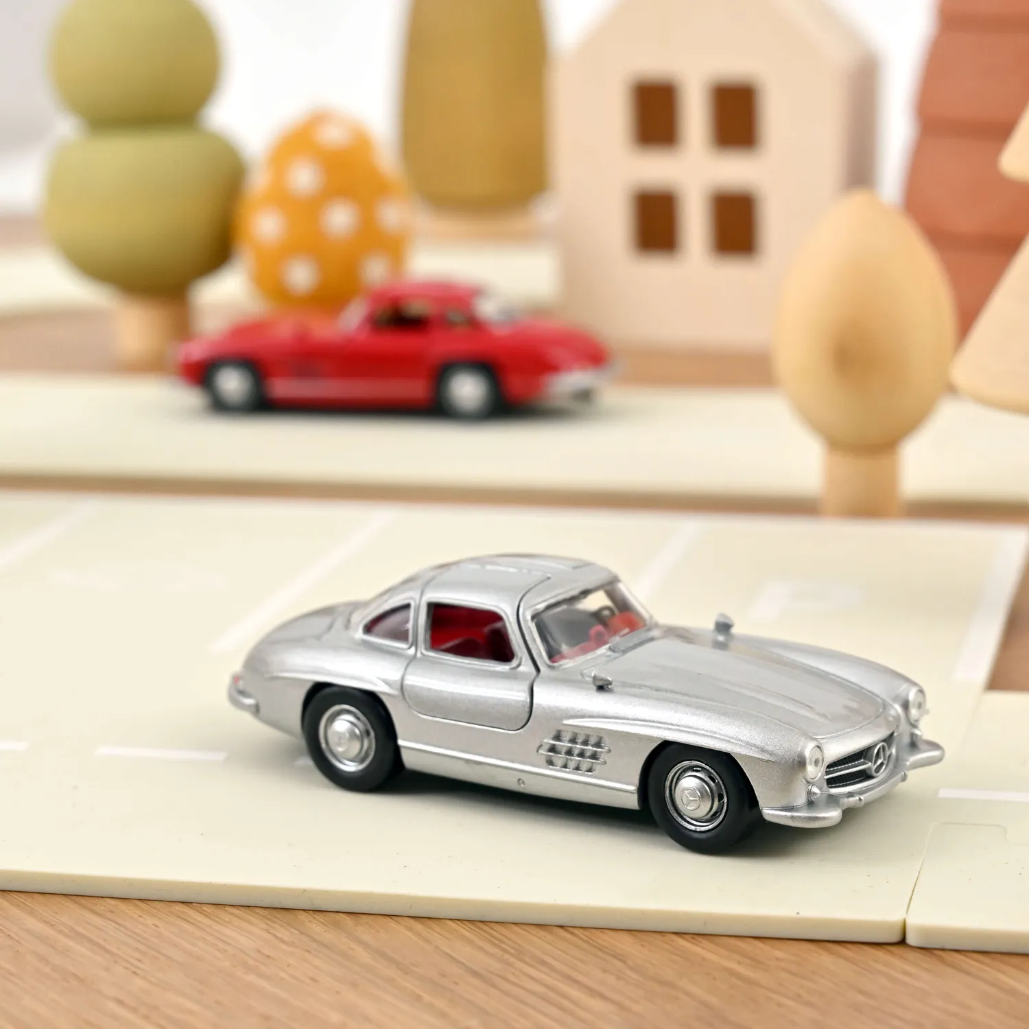 Norev Jet-car Mercedes 300 SL 1954 miniature 1/43 argent