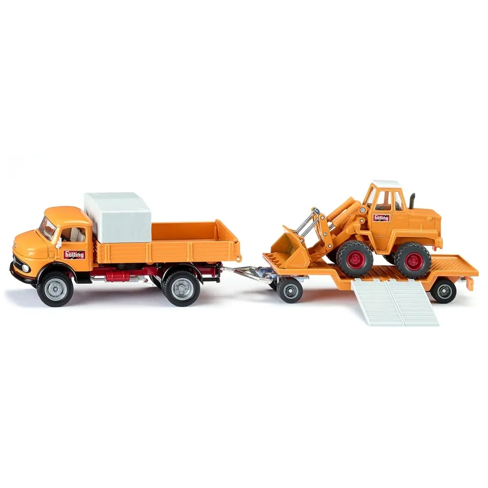 Siku Super 4117 Mercedes 710 Kramer miniature 1/50 jaune
